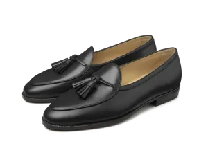 Grand Conti Tassel Loafers in Black Noble Calf