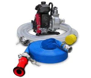 Honda WX15 Water Pump   Firefighting Hose Kit