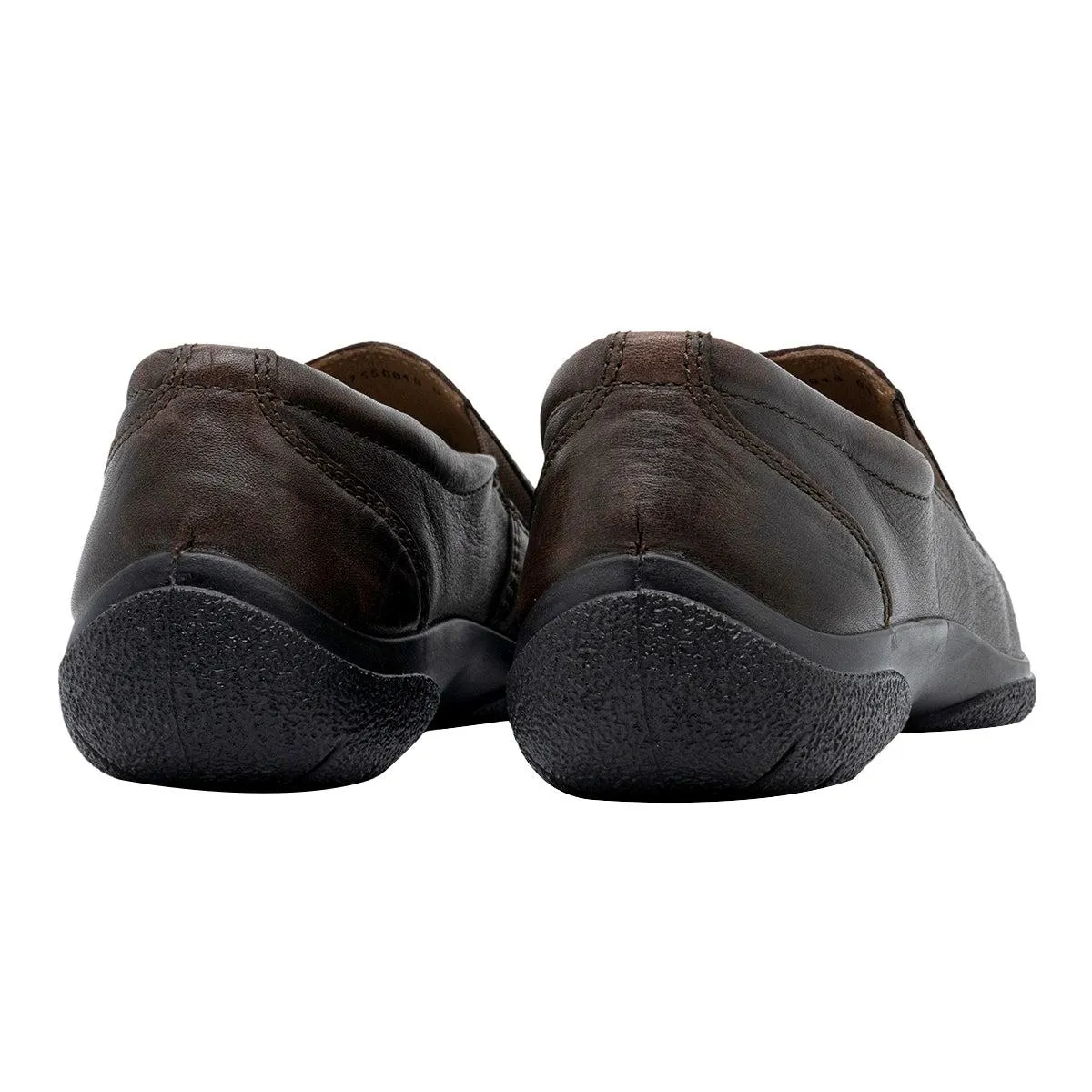 Hotter Glove Loafers Leather Brown Colour For Men