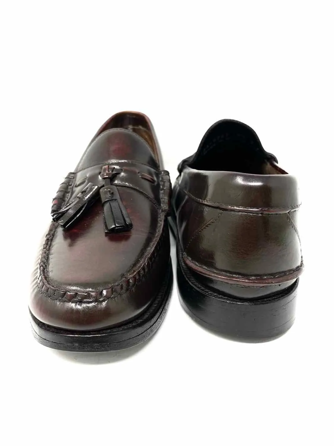 JOHNSTON&MURPHY Men's Dark Red Shoe Size 8.5 Loafers