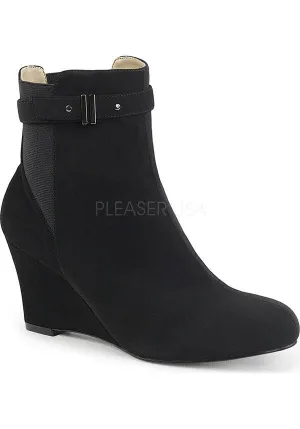 KIMBERLY-102 [Black Suede] | ANKLE BOOTS [PREORDER]