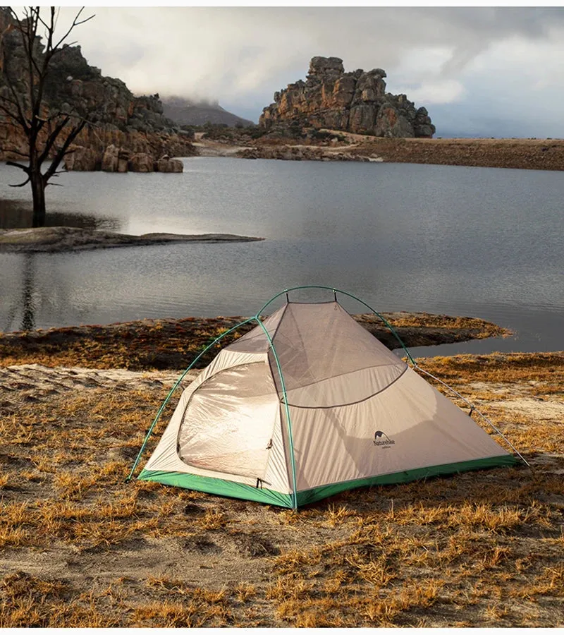 Lightweight Waterproof Camping Tent | Naturehike Upgraded Cloud-Up 1-2 Person