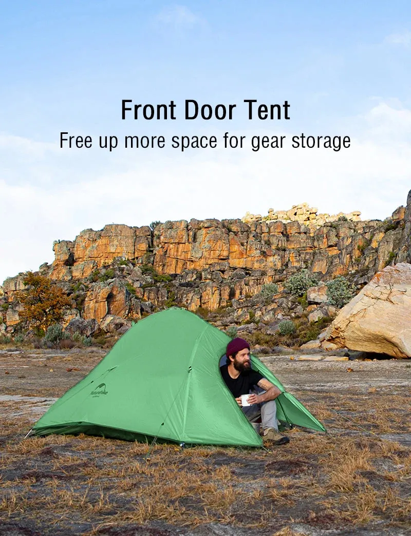 Lightweight Waterproof Camping Tent | Naturehike Upgraded Cloud-Up 1-2 Person