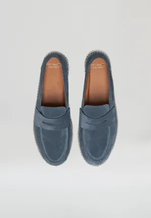 Loafers - Jeans Suede