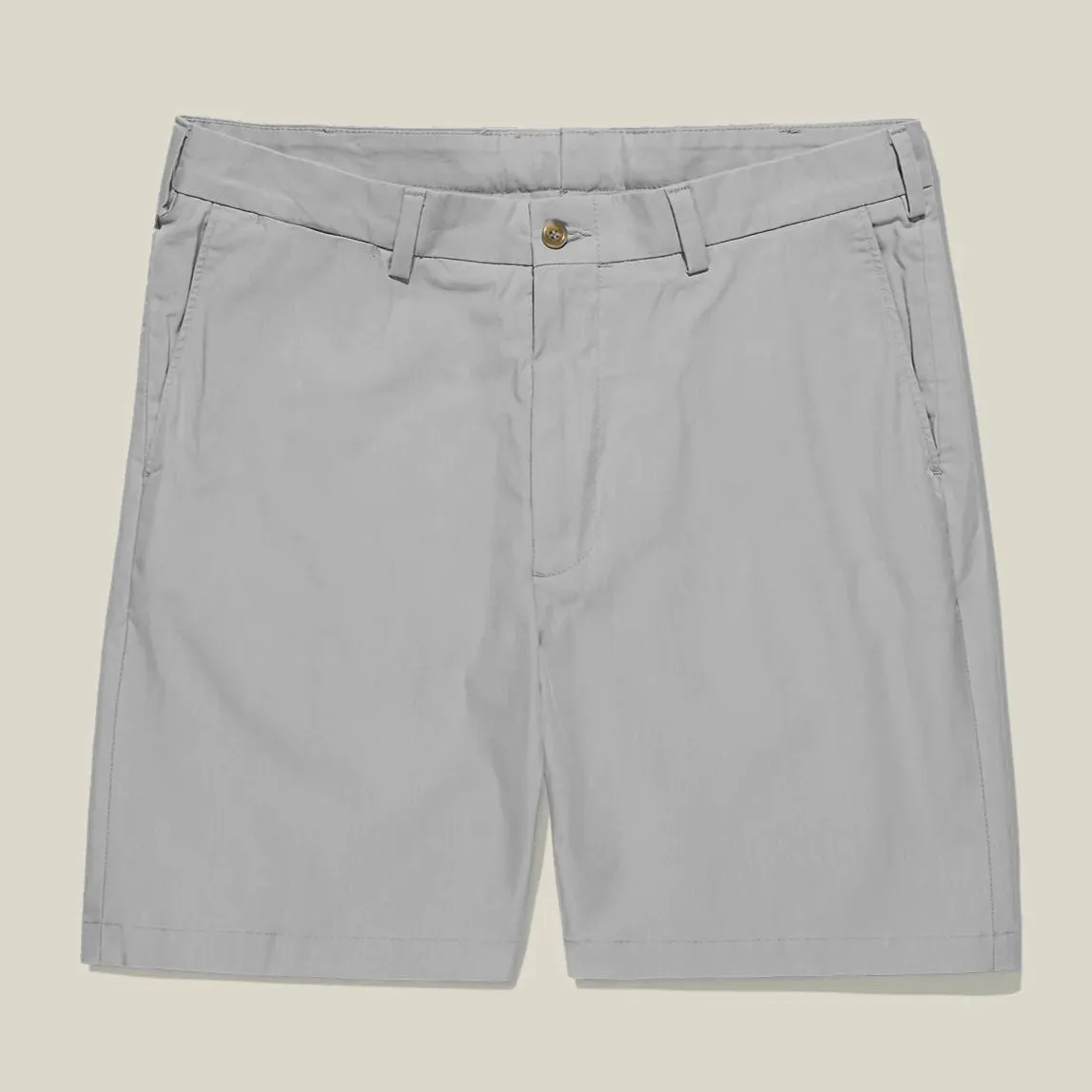 M3 Straight Fit Travel Twill Shorts in Nickel (Size 38) by Bills Khakis