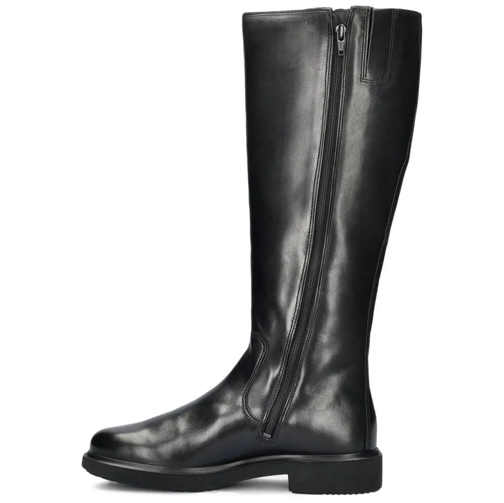 Metropole Amsterdam Full Grain Leather Women's Calf Length Boots