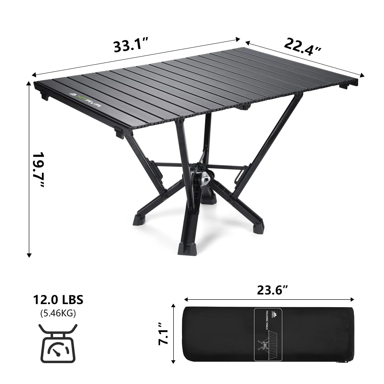 MTRVR Long Folding Table