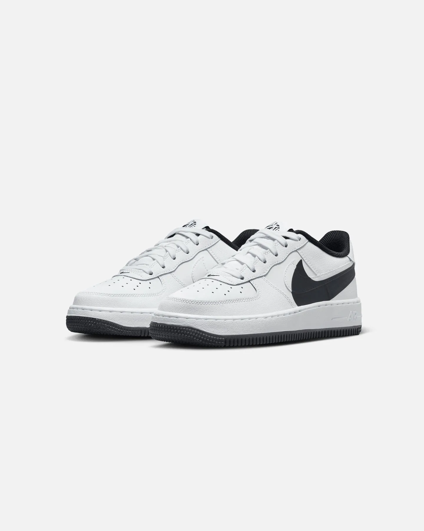 Nike Kids' Air Force 1 LV8 2 (GS) White/White-Black