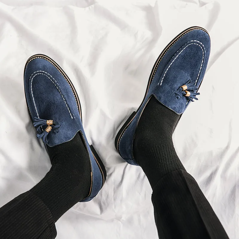 OXFORD SUEDE TASSEL LOAFER