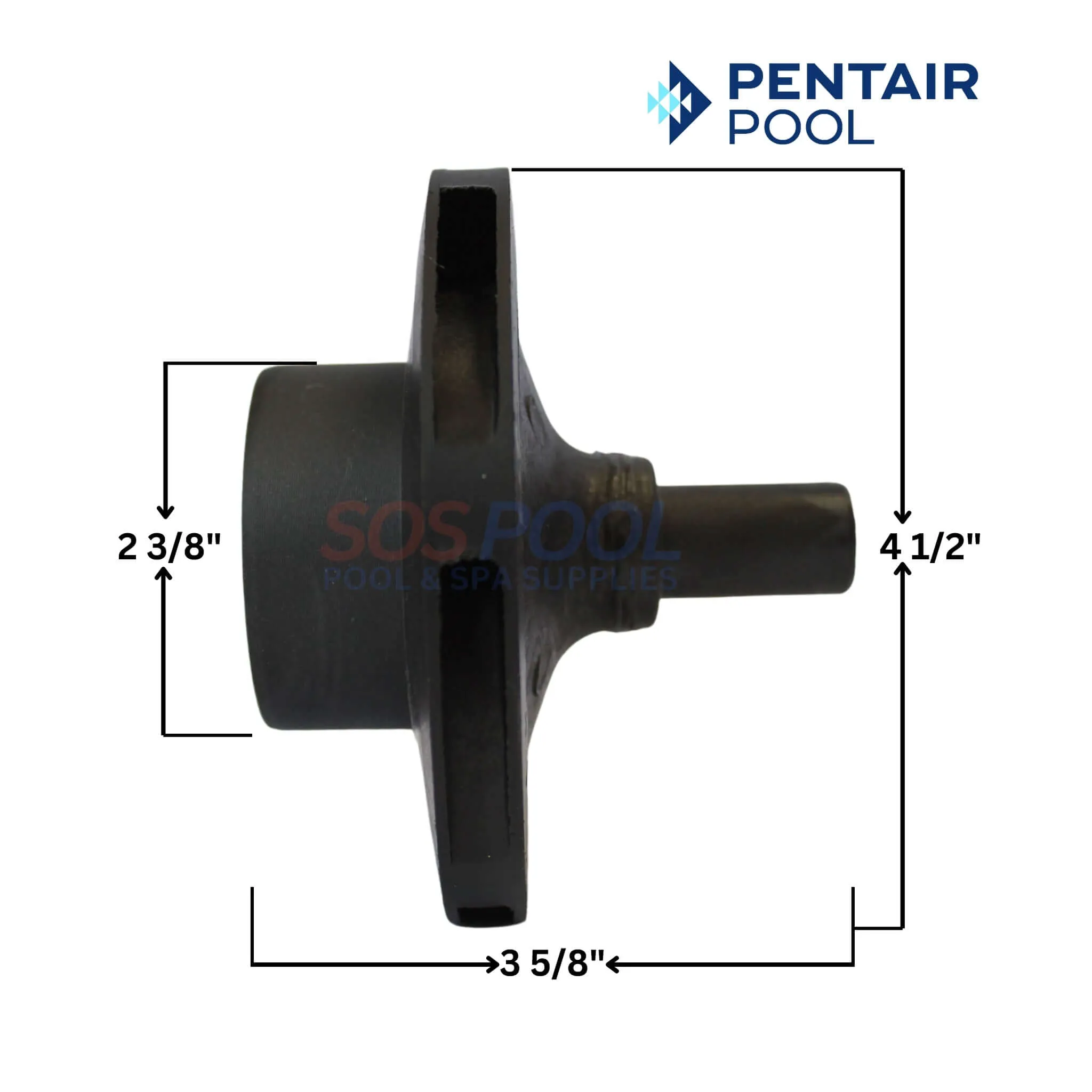 Pentair Impeller For Sta-Rite Pumps | 1.5HP Full Rate | 2HP Up Rate | C105-238PDBA