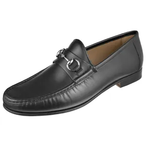 Peter Huber Ascot Bit Loafer Black