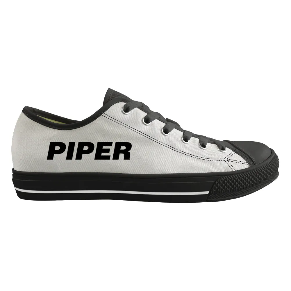 Piper & Text Designed Canvas Shoes (Men)