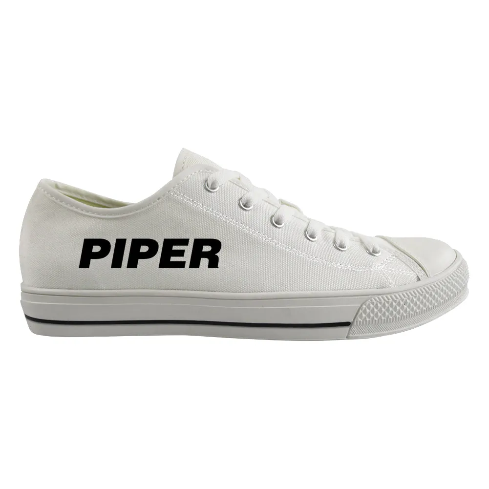 Piper & Text Designed Canvas Shoes (Men)