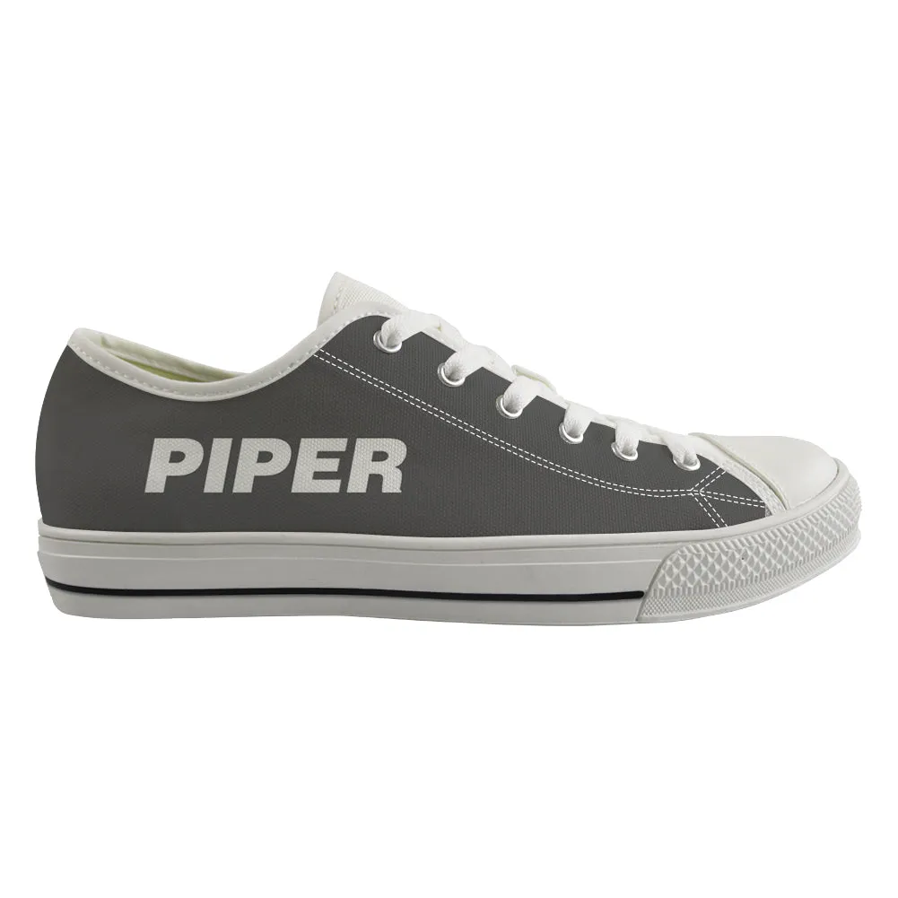 Piper & Text Designed Canvas Shoes (Men)