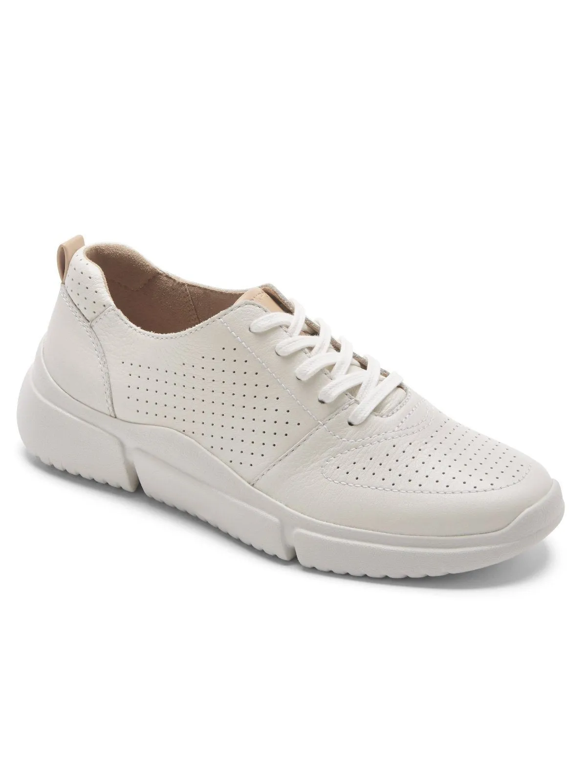 Rockport Women's R-Evolution Washable Lace-Up Sneakers White Washable CI5132