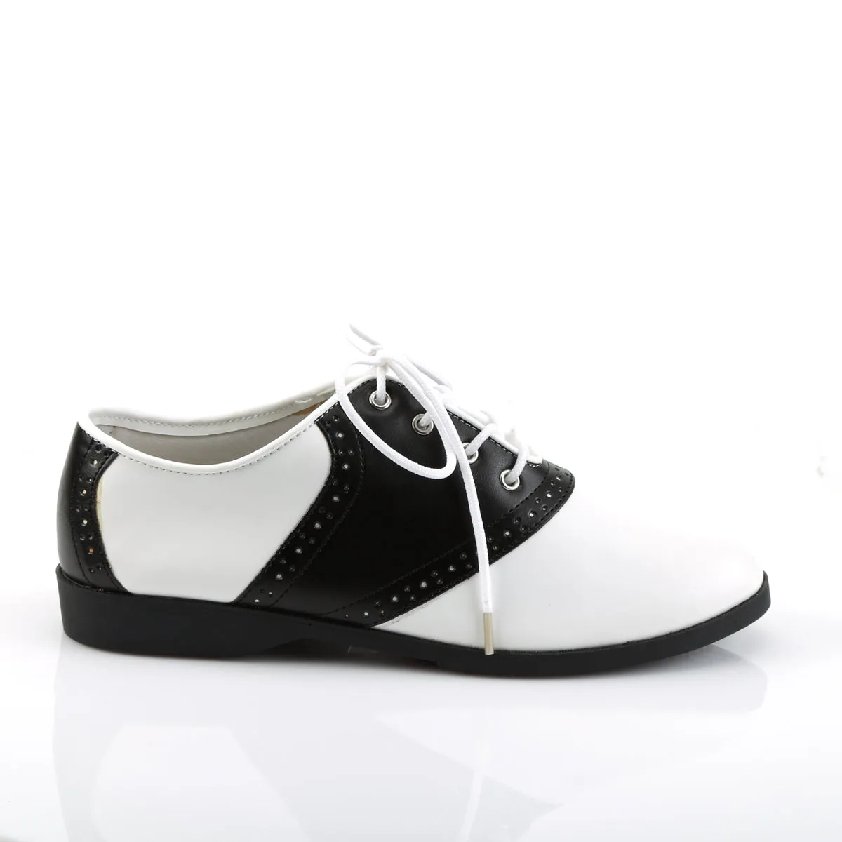 SADDLE-50 Funtasma Black/White Fancy Dress Women's Shoes (Fantasy Footwear)