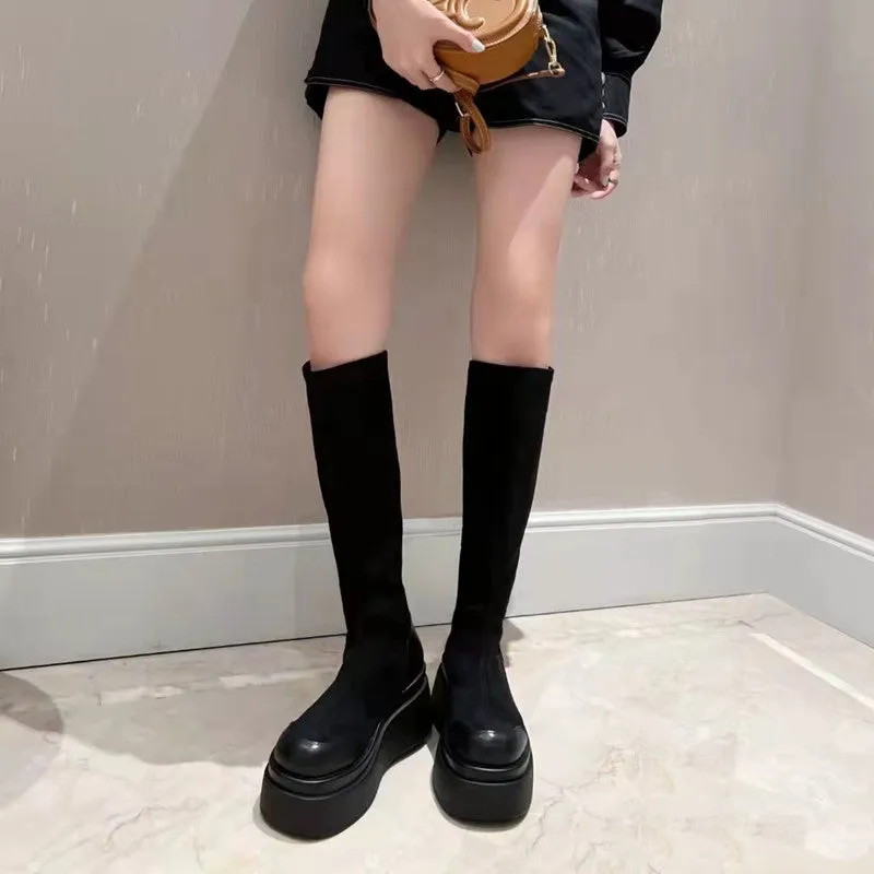 Selene-100 Knee-High Boots