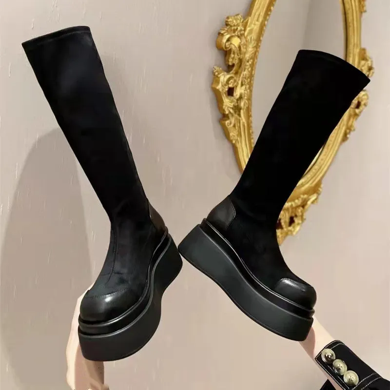 Selene-100 Knee-High Boots