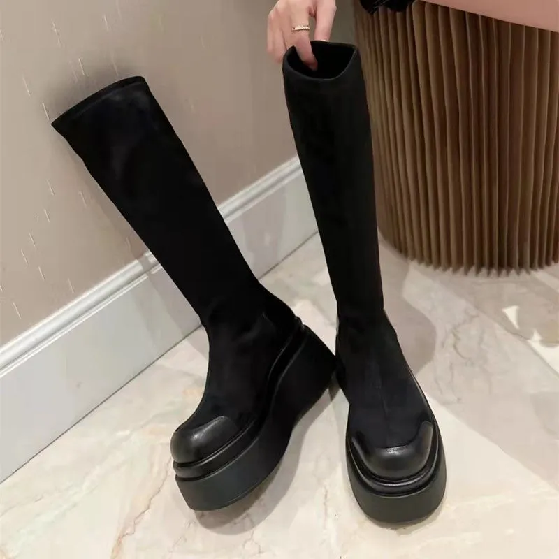 Selene-100 Knee-High Boots