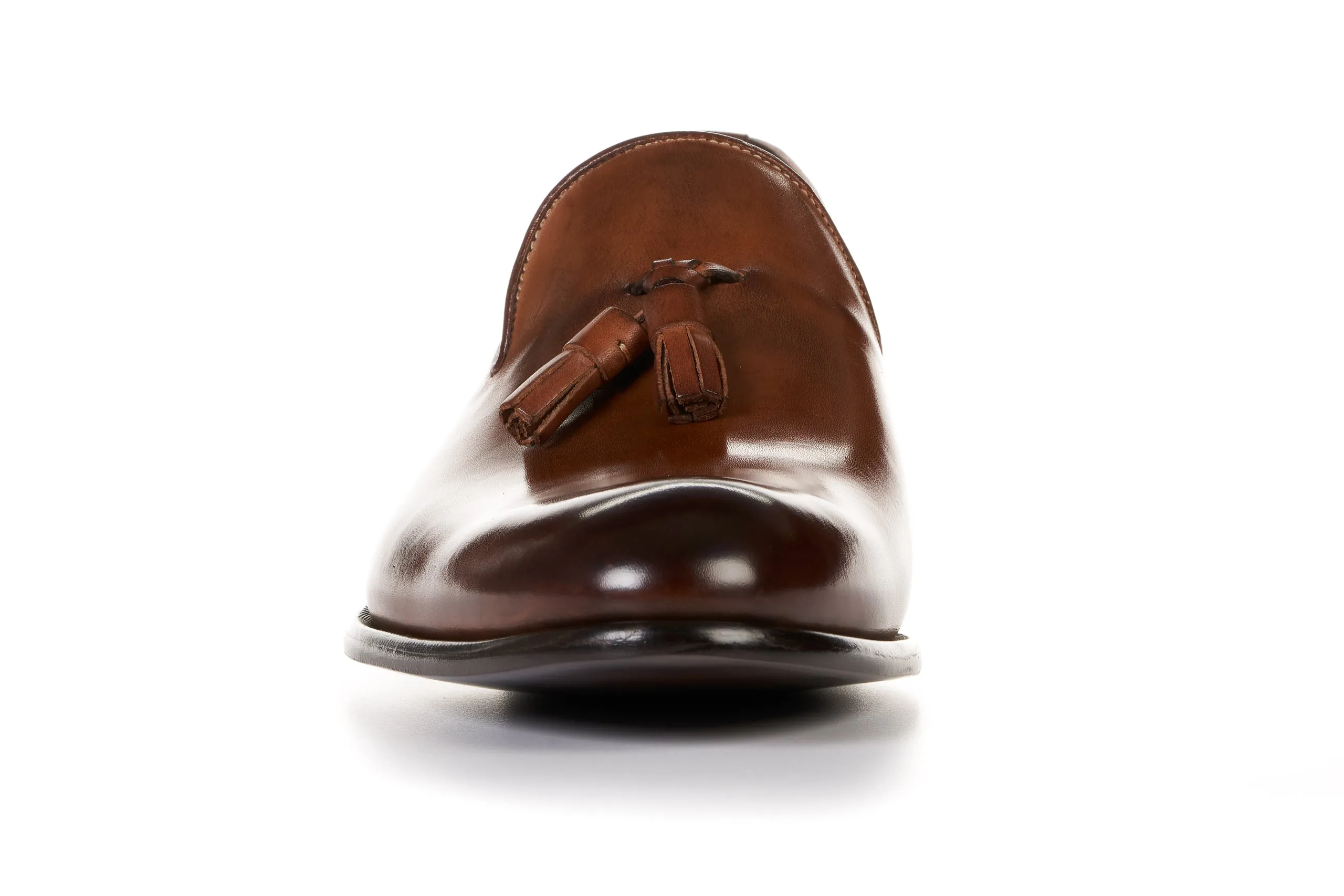 The Chaplin Tassel Loafer - Brown