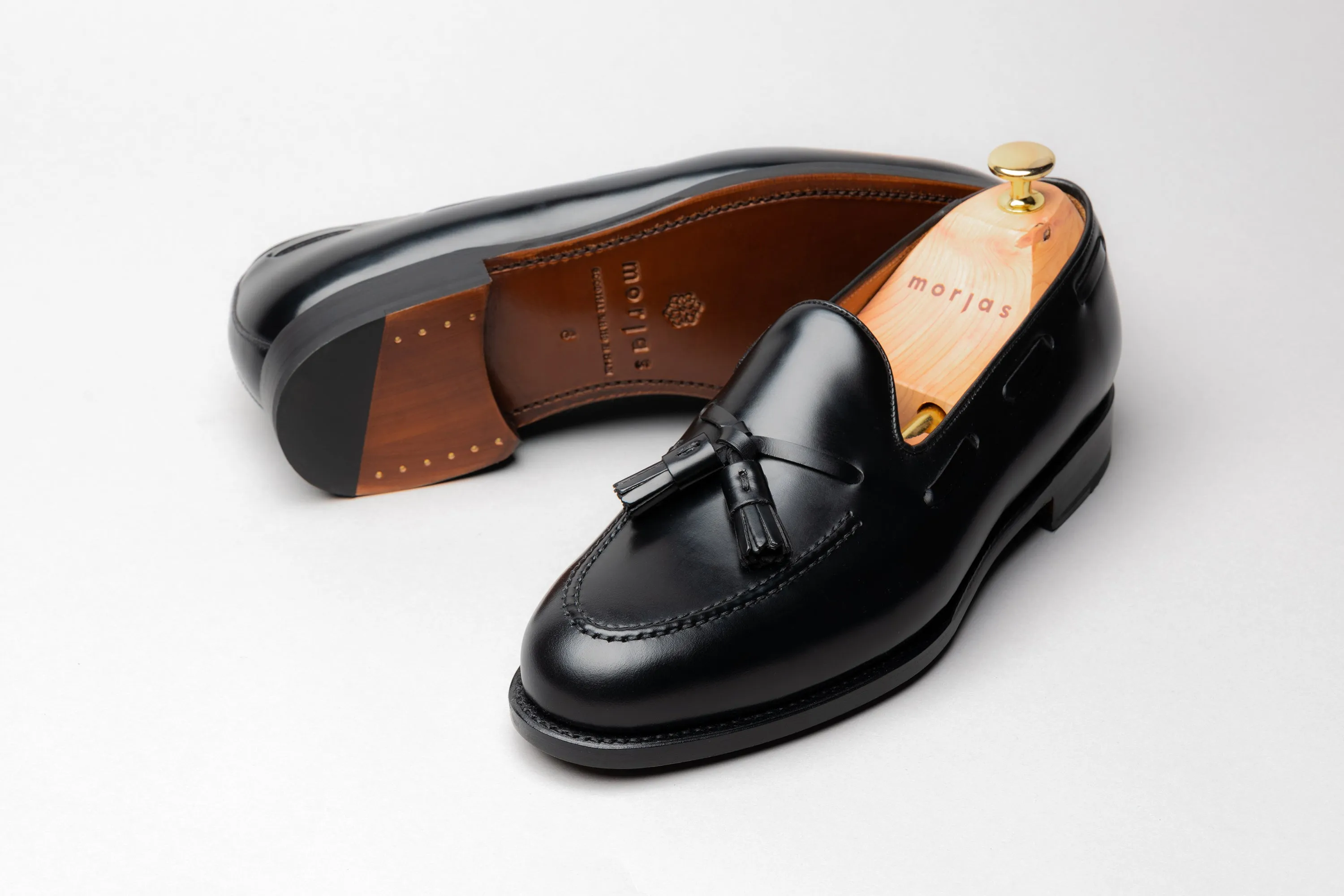 The Tassel Loafer - Black Calf