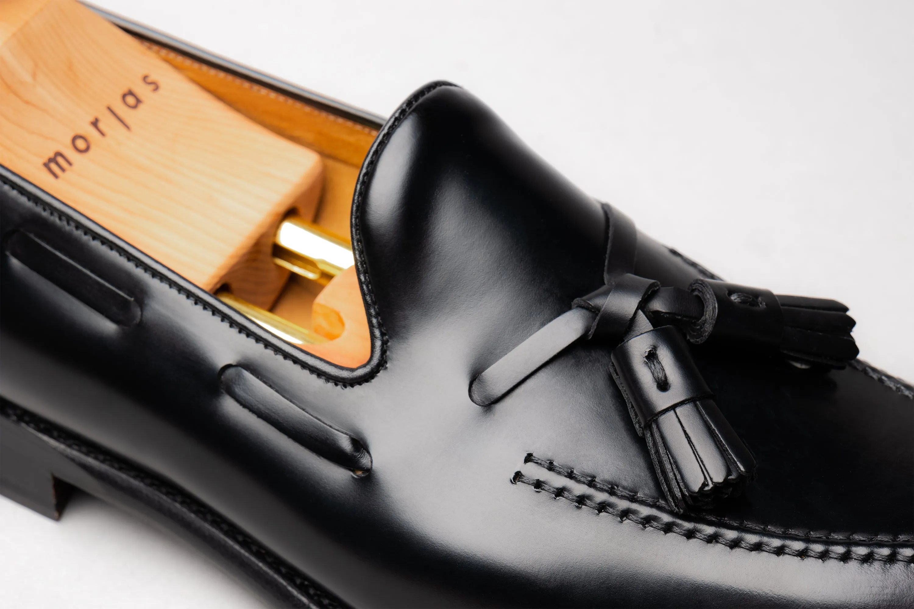 The Tassel Loafer - Black Calf