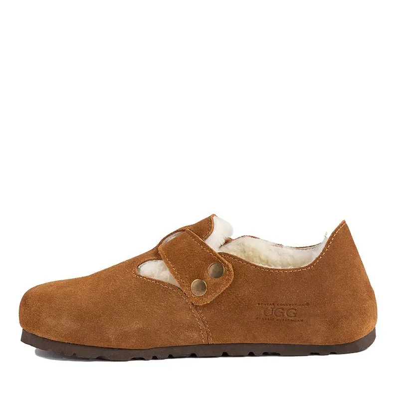 UGG Denizen Shearling Mule Loafers