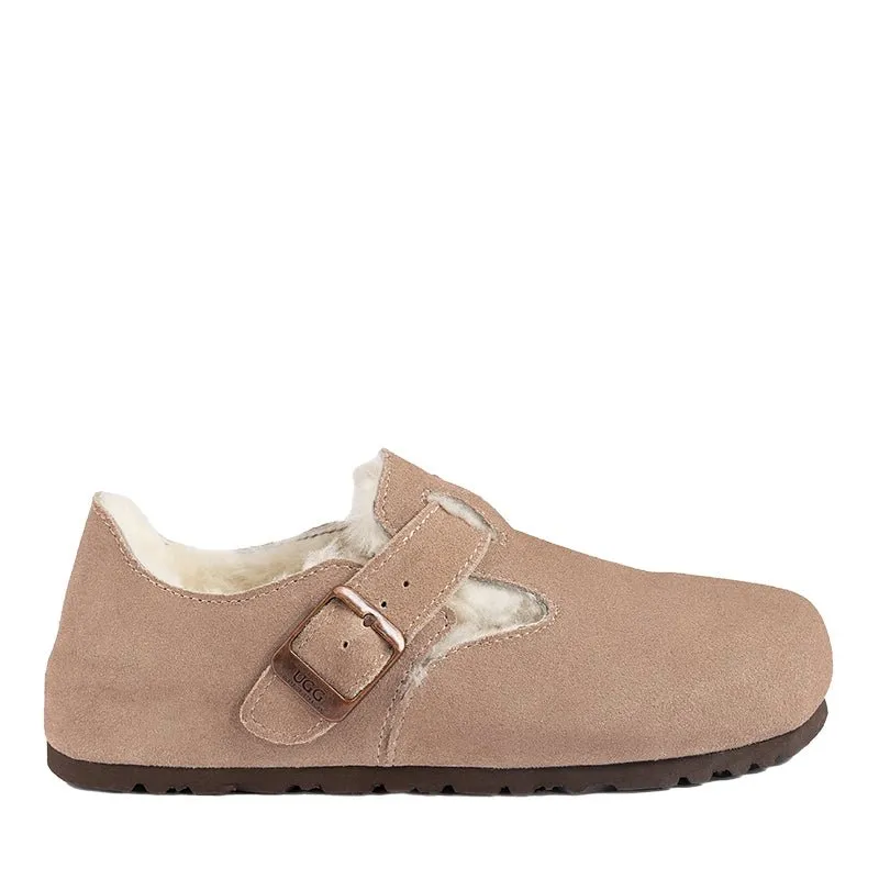 UGG Denizen Shearling Mule Loafers