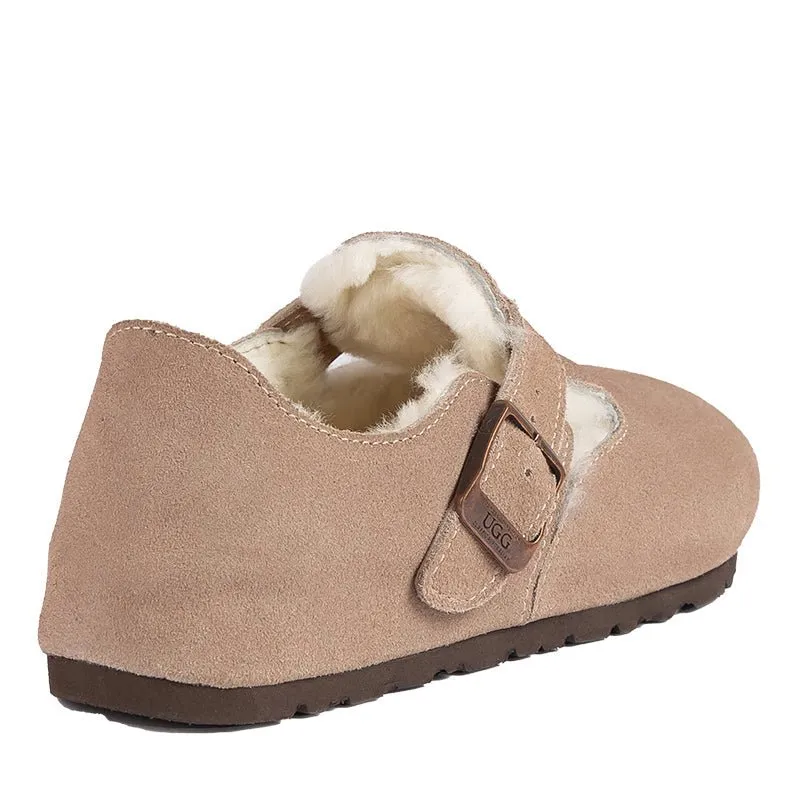 UGG Denizen Shearling Mule Loafers