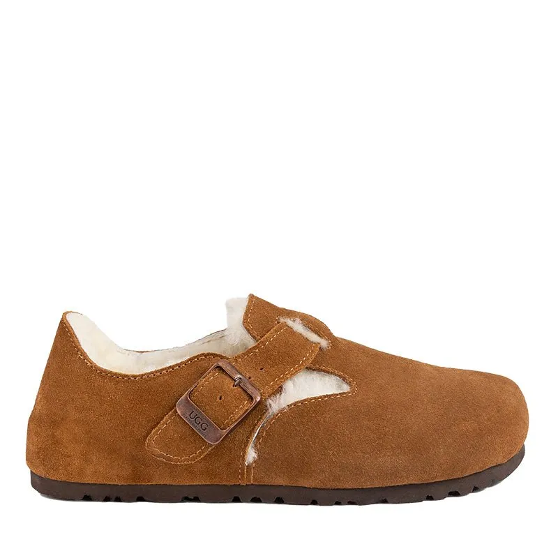 UGG Denizen Shearling Mule Loafers