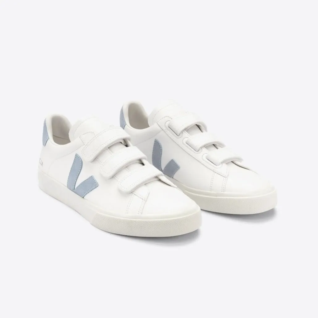 VEJA Recife Velcro Sneakers Chromefree Leather | Steel