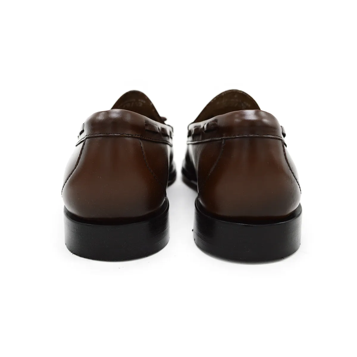 Weejuns Larkin Tassel Loafers Brown Leather