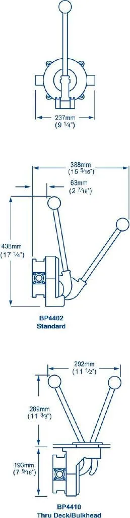 Whale Gusher Titan Pumps - 3 Models