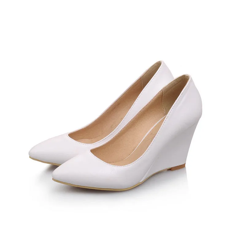 Women's Heels Pointed Toe Wedges Shoes